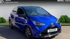 Blue Used 2021 Toyota Aygo X-clusiv Hatchback | £11,103 (Fair price)