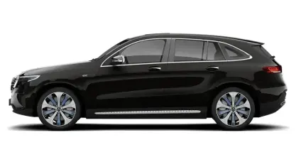 Used Mercedes EQC400 AMG line 300 kW (408 HP) 2022 Black SUV