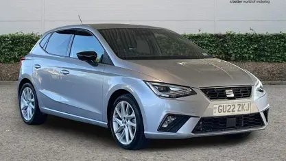 Used Seat Ibiza FR 110 HP (80 kW) 2022 Silver Hatchback
