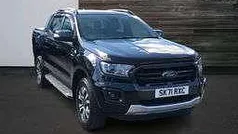 Black Used 2021 Ford Ranger Wildtrack Pickup | £23,148 (Fair price)