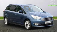 Blue Used 2018 Ford Grand C-Max Titanium MPV | £9,699 (Fair price)