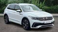 White Used 2021 VW Tiguan R-line SUV | £24,791 (Fair price)