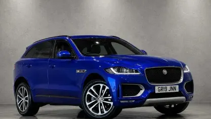 Used Jaguar F-Pace R-Sport 180 HP (132 kW) 2019 Blue SUV