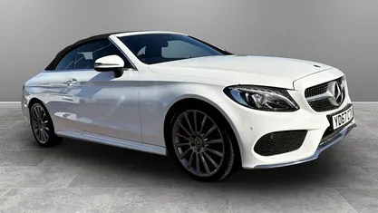 Used Mercedes C220 AMG Line Premium Plus 170 HP (125 kW) 2018 Cabriolet