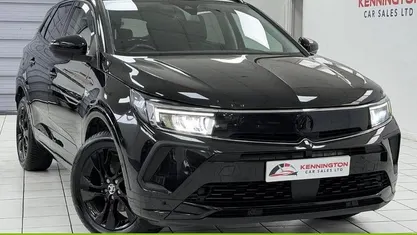 Used Vauxhall Grandland X GS Line 131 HP (96 kW) 2022 Black SUV