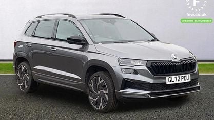 Używany Skoda Karoq SportLine 150 KM (110 kW) 2023 Szary SUV