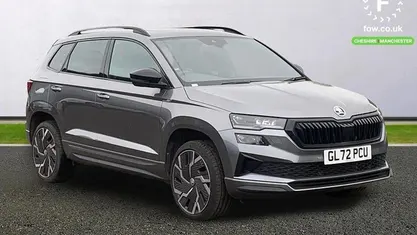 Used Skoda Karoq SportLine 150 HP (110 kW) 2023 Grey SUV