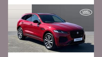 Second-hand Jaguar F-Pace R-Dynamic 204 CP (150 kW) 2023 Roșu SUV