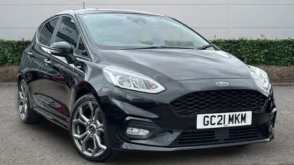 Used Ford Fiesta ST-Line 95 HP (69 kW) 2021 Black Hatchback