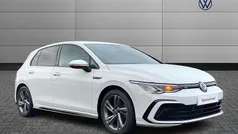 White Used 2021 VW Golf VIII R-line Hatchback | £18,689 (Fair price)
