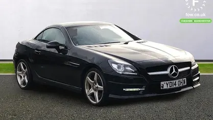 Used Mercedes SLK250 AMG 204 HP (150 kW) 2013 Black Cabriolet