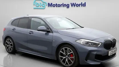 Used BMW 128 M Sport 265 HP (194 kW) 2021 Grey Hatchback