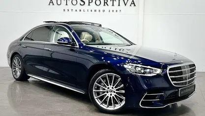 Blue Used 2023 Mercedes S580 Executive Sedan | £82,990 (Super price)