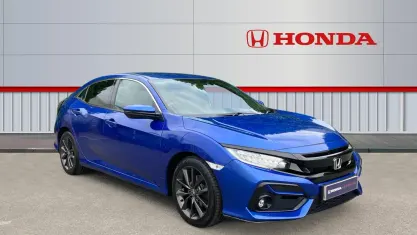 Used Honda Civic SR 126 HP (92 kW) 2020 Blue Hatchback