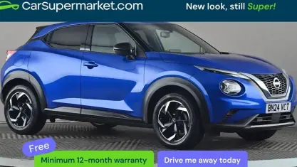 Begagnad Nissan Juke N-Connecta 114 HK (83 kW) 2023 Blå SUV