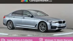 Blue Used 2020 BMW 520 M Sport Sedan | £20,197 (Fair price)