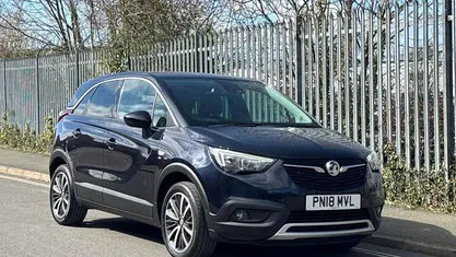 Blue Used 2018 Vauxhall Crossland X Elite SUV | £8,720 (Fair price)