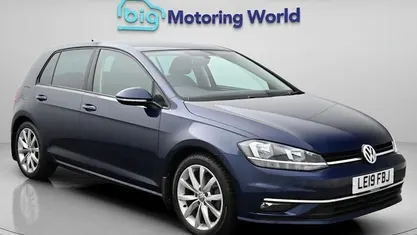 Used VW Golf VII GT 116 HP (85 kW) 2019 Blue Hatchback