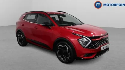Used Kia Sportage GT-Line 136 HP (100 kW) 2022 Red SUV