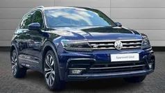 Atlantic blue Used 2017 VW Tiguan R-line SUV | £20,495 (Fair price)