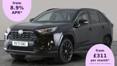 Black Used 2021 Toyota RAV4 Hybrid Edition SUV | £20,431 (Fair price)
