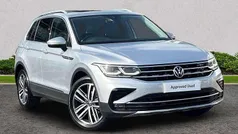 Silver Used 2021 VW Tiguan Elegance SUV | £22,995 (Fair price)