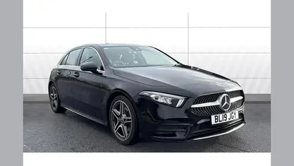 Black Used 2019 Mercedes A180 AMG line Hatchback | £15,428 (Fair price)