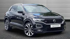 Black Used 2021 VW T-Roc R-line SUV | £22,150 (Fair price)
