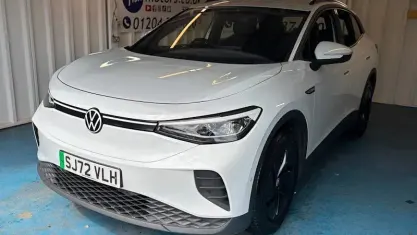 Begagnad VW ID.4 Pure 108 kW (148 HK) 2021 Vit SUV