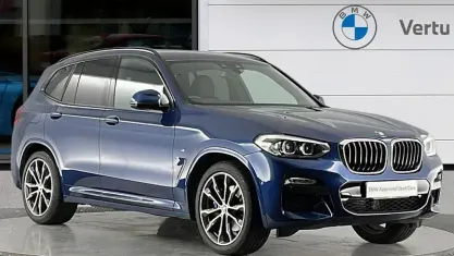 Used BMW X3 M Sport 190 HP (139 kW) 2019 Blue SUV