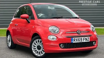 Used Fiat 500 Lounge 69 HP (50 kW) 2019 Orange Hatchback