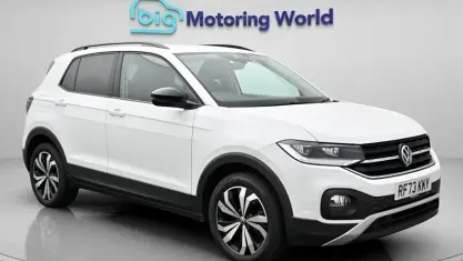 Used VW T-Cross Black Edition 95 HP (69 kW) 2023 White SUV