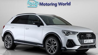 Używany Audi Q3 Black Edition 190 KM (139 kW) 2022 Biały SUV
