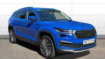 Used Skoda Kodiaq SE L Executive 150 HP (110 kW) 2023 Blue SUV