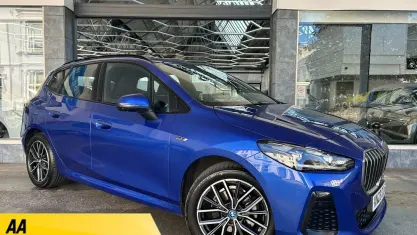 Used BMW 225 Active Tourer M Sport 245 HP (180 kW) 2023 Blue MPV