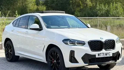Used BMW X4 M Sport 190 HP (139 kW) 2022 White SUV