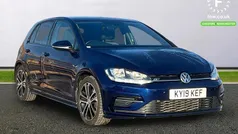 Blue Used 2019 VW Golf VII R-line Hatchback | £16,699 (Good price)
