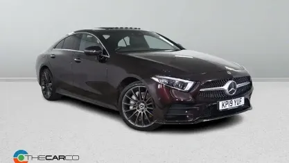 Used Mercedes CLS350 AMG line 286 HP (210 kW) 2019 Black Coupe