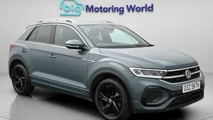 Used VW T-Roc R-line 150 HP (110 kW) 2023 Blue SUV
