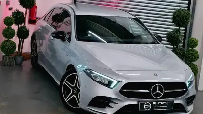 Used Mercedes A200 AMG Line Premium 163 HP (119 kW) 2021 Silver Hatchback