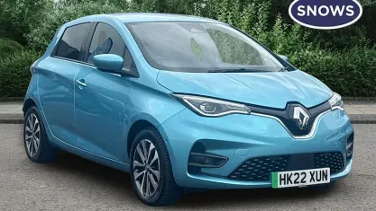 Usado Renault Zoe GT-Line 100 kW (136 CV) 2022 Azul Utilitario