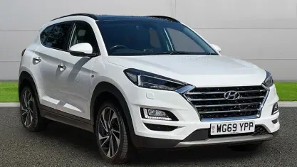 Used Hyundai Tucson Premium SE 136 HP (100 kW) 2019 White SUV
