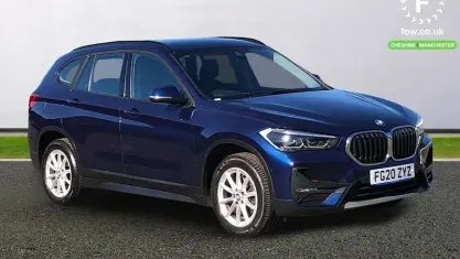Begagnad BMW X1 Performance 140 HK (102 kW) 2020 Blå SUV