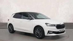 Candy white body / graphite grey metallic roof Used 2023 Skoda Fabia Colour Edition Hatchback | £15,211 (Fair price)