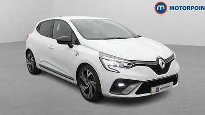 Used Renault Clio V RS Line 90 HP (66 kW) 2023 White Hatchback
