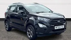Black Used 2022 Ford Ecosport ST-Line SUV | £14,300 (Fair price)