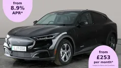 Black Used 2021 Ford Mustang Mach-E Standard Range SUV | £18,076 (Fair price)