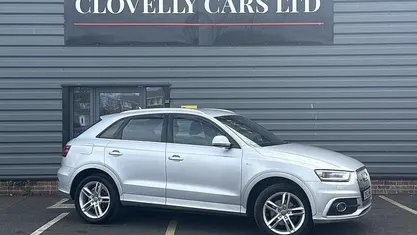 Used Audi Q3 S-Line 177 HP (130 kW) 2014 Silver SUV