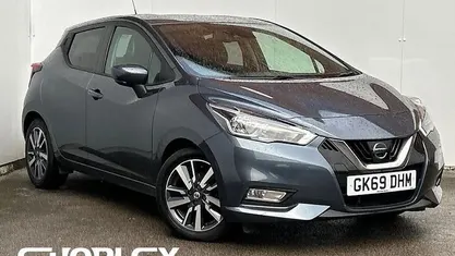 Used Nissan Micra S 101 HP (74 kW) 2019 Grey Hatchback