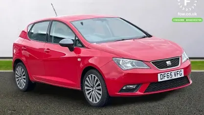 Used Seat Ibiza CONNECT 90 HP (66 kW) 2016 Red Hatchback